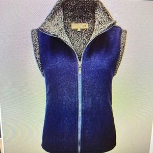 Peruvian Link Alpaca Collection Barn Vest SZ XXL 50% Alpaca 50% Wool Faux Sherpa